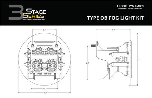 Diode Dynamics DD7074 Stage Series Max LED LIGHTS