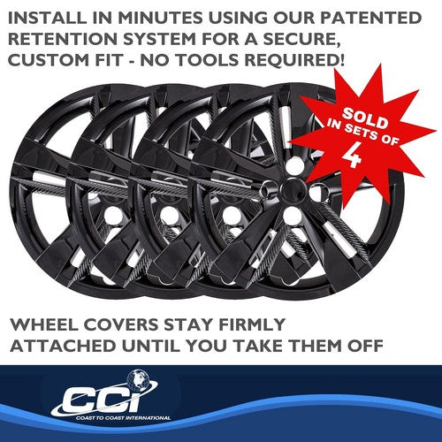 Coast To Coast IWC55216BLK WHEEL COVER