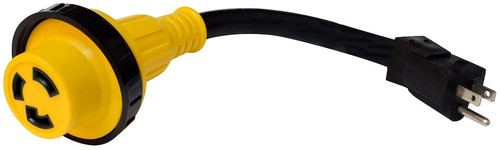 Valterra A10-1530DBK Mighty Cord PIGTAIL ADAPTERS AND PLUGS RV
