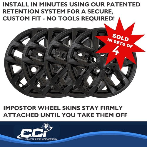 Coast To Coast IMP508BLK IMPOSTOR WHEEL COVER