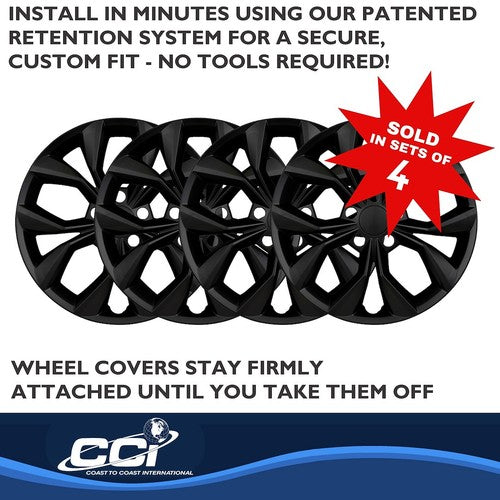 Coast To Coast 56217BLK WHEEL COVER