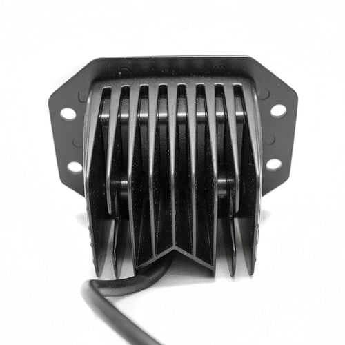 Race Sport Lighting RS-18W6LED-FM BLACK SHELL DAYTIME RUNNING LIGHTS