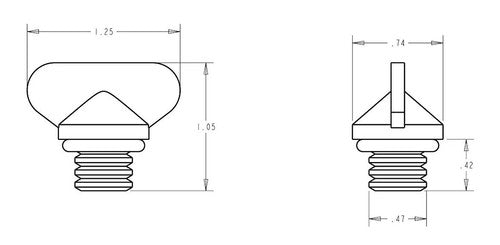 Sierra Marine 18-4226 Marine Series BOAT DRAIN PLUG