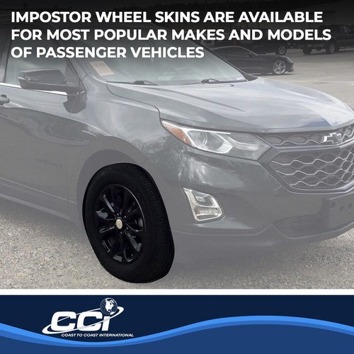 Coast To Coast IWCIMP409BLK IMPOSTOR WHEEL COVER