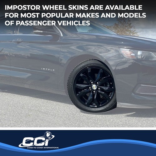 Coast To Coast IWCIMP407BLK IMPOSTOR WHEEL COVER