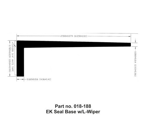 AP Products 018-188 HARDWARE SEALS WEATHERSTRIP RV