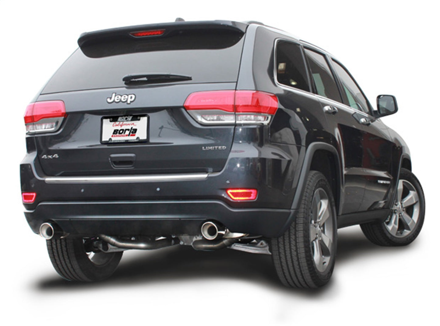 Borla 140406 - Touring Cat-Back Exhaust System 2011-2021 Jeep Grand Cherokee Lim