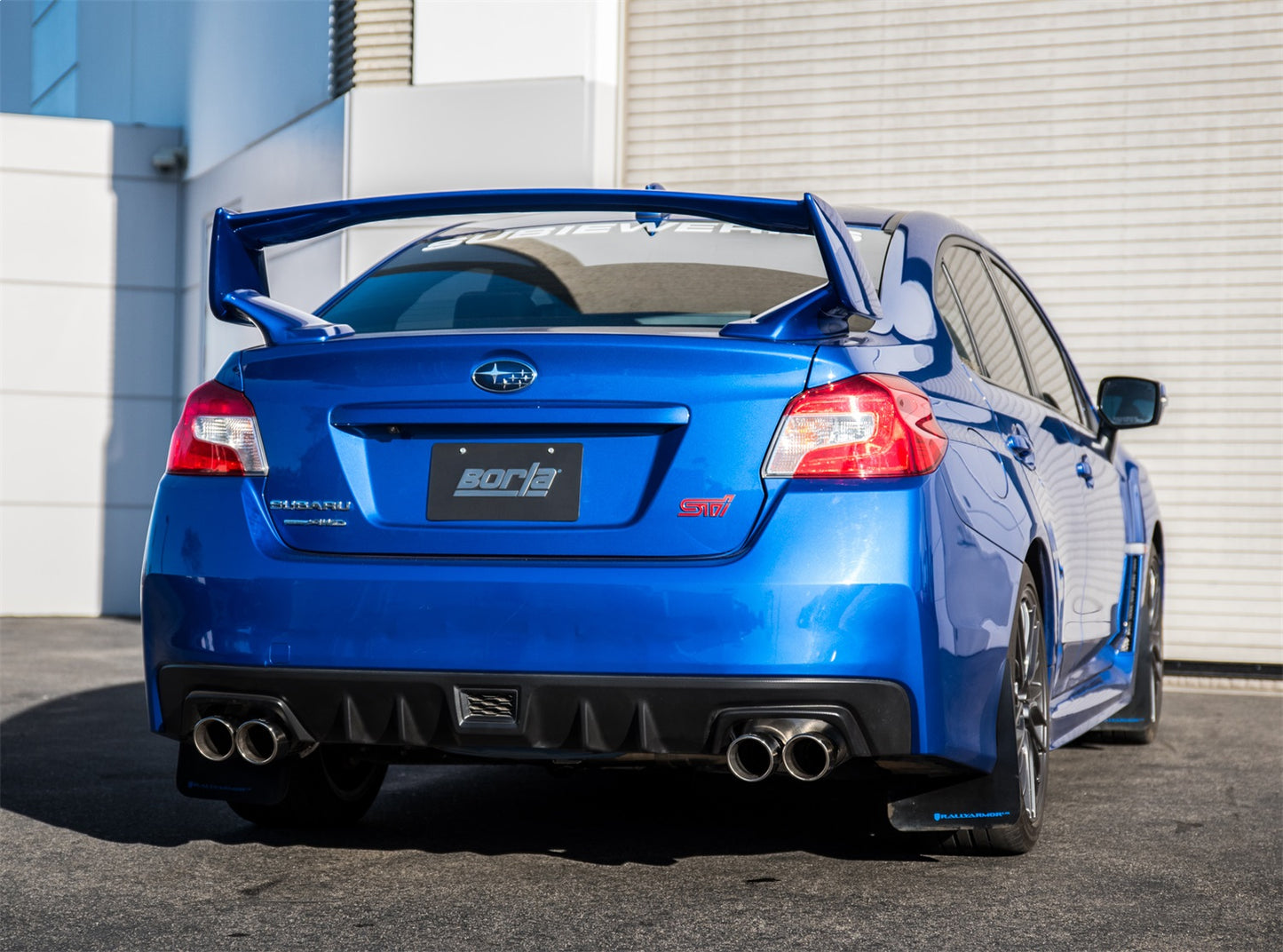 Borla 140595 - S-Type Cat-Back Exhaust System 2015-2021 Subaru Impreza WRX/ WRX