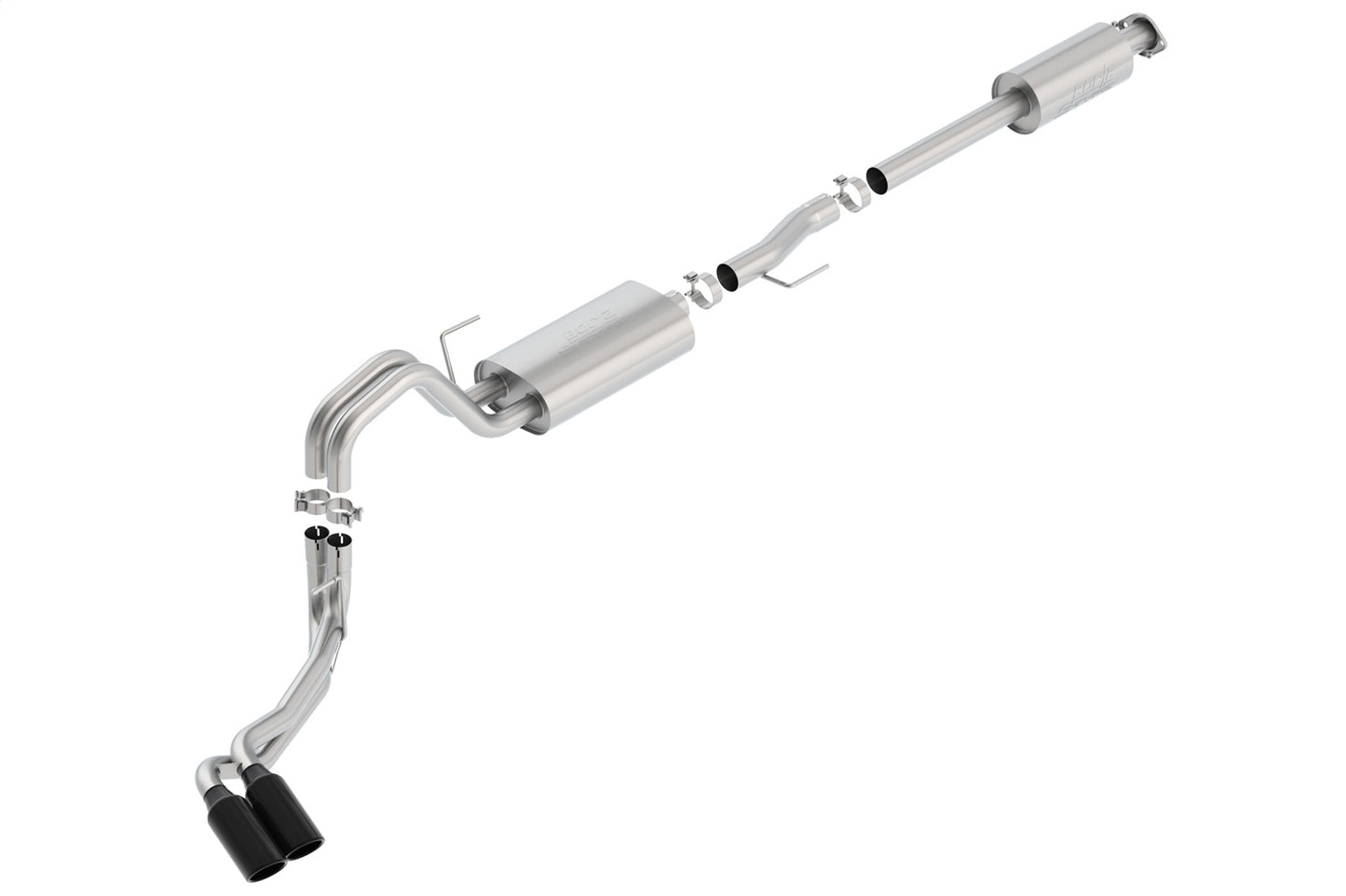 Borla 140618BC - S-Type Cat-Back Exhaust System 2015-2020 Ford F-150 2.7L/ 3.5L