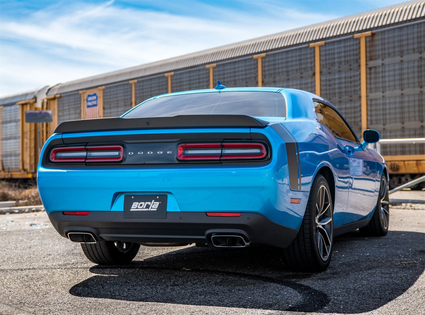 Borla 140641 - ATAK® Cat-Back Exhaust System 2015-2023 Dodge Challenger SRT 392/
