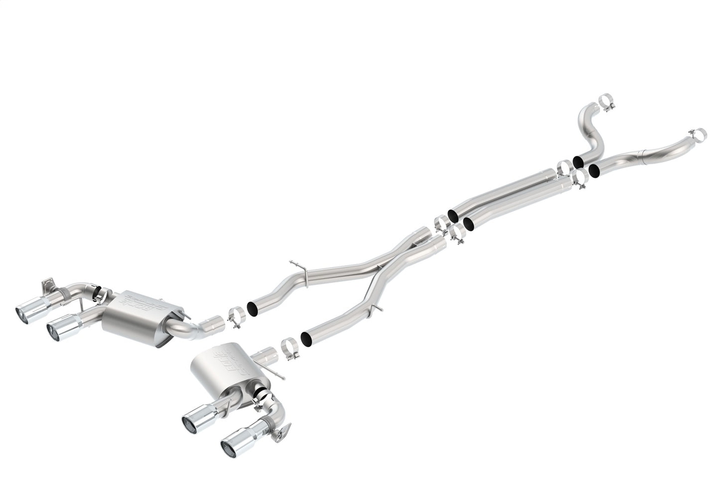 Borla 140726 - S-Type Cat-Back(tm) Exhaust System 2017-2023 Chevrolet Camaro ZL1