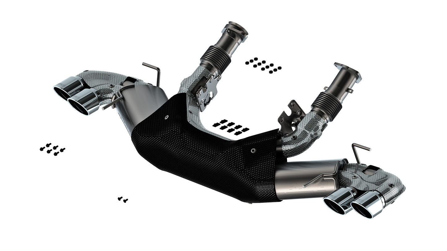 Borla 140840 - S-Type Cat-Back™ Exhaust System 2020-2025 Chevrolet Corvette (C8)