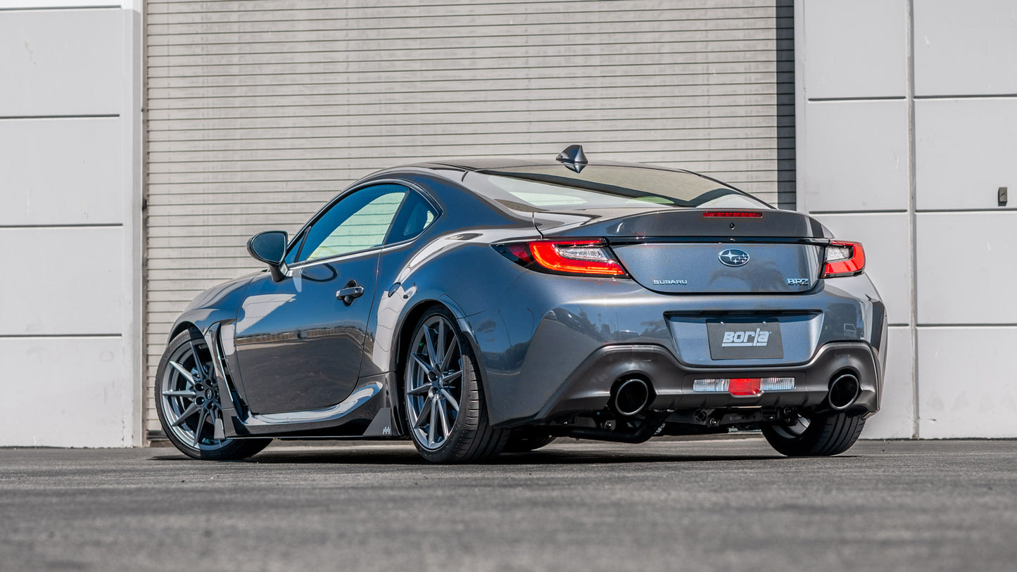 Borla 140910BC - ATAK(r) Cat-Back(tm) Exhaust System 2022-2025 Subaru BRZ/ Toyot