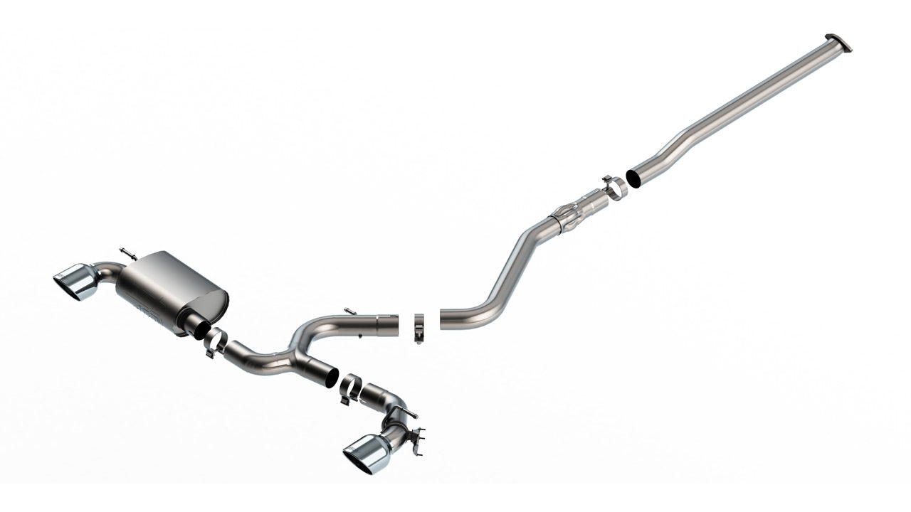 Borla 140926 - ATAK(r) Cat-Back(tm) Exhaust System 2022-2023 Hyundai Kona N 2.0L