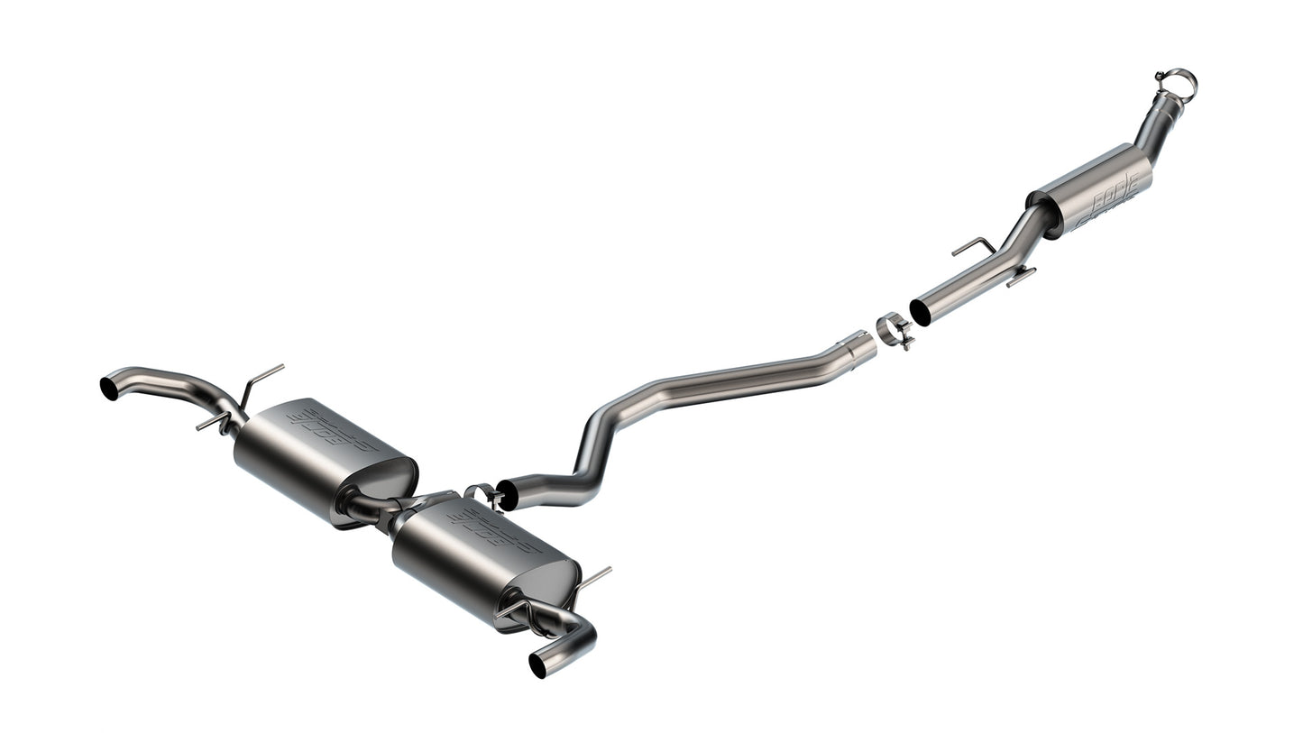 Borla 140933 - S-Type Cat-Back Exhaust System 2022-2025 Jeep Grand Cherokee 4xe