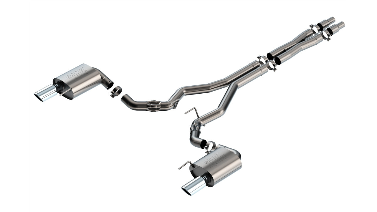 Borla 140961 - ATAK(r) Cat-Back(tm) Exhaust System 2024-2025 Ford Mustang GT 5.0