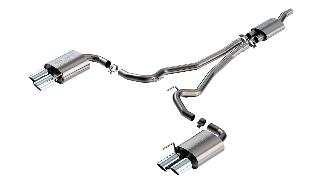 Borla 140981 - S-Type Cat-Back™ Exhaust System 2024-2025 Ford Mustang 2.3L 4 Cyl
