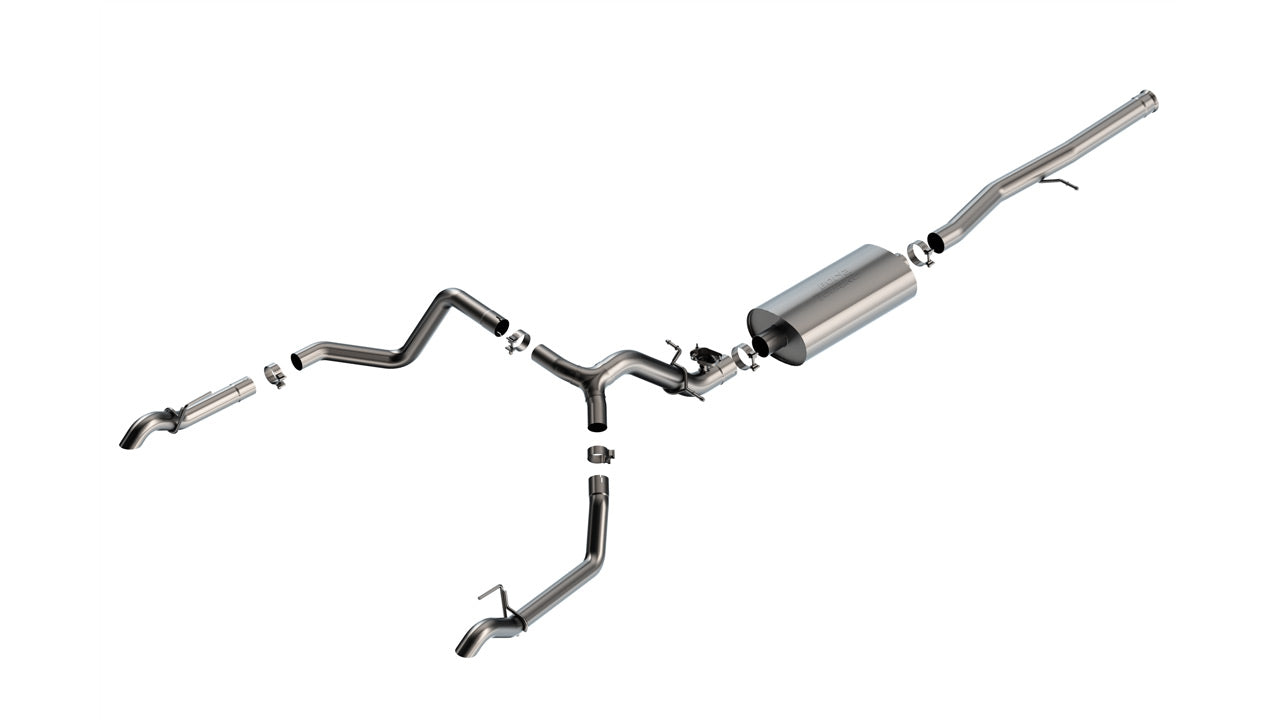 Borla 141002 - Touring Cat-Back(tm) Exhaust System 2024-2025 Chevrolet Silverado