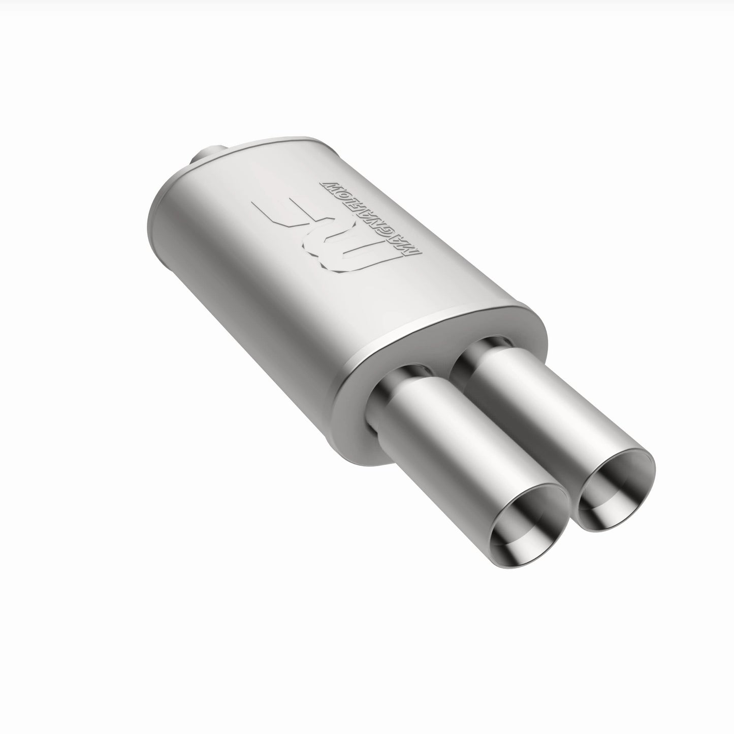 MagnaFlow 14815 - Straight-Through Performance Muffler; 2.25/3.125in. Center/Dual; 5x14x8 Body