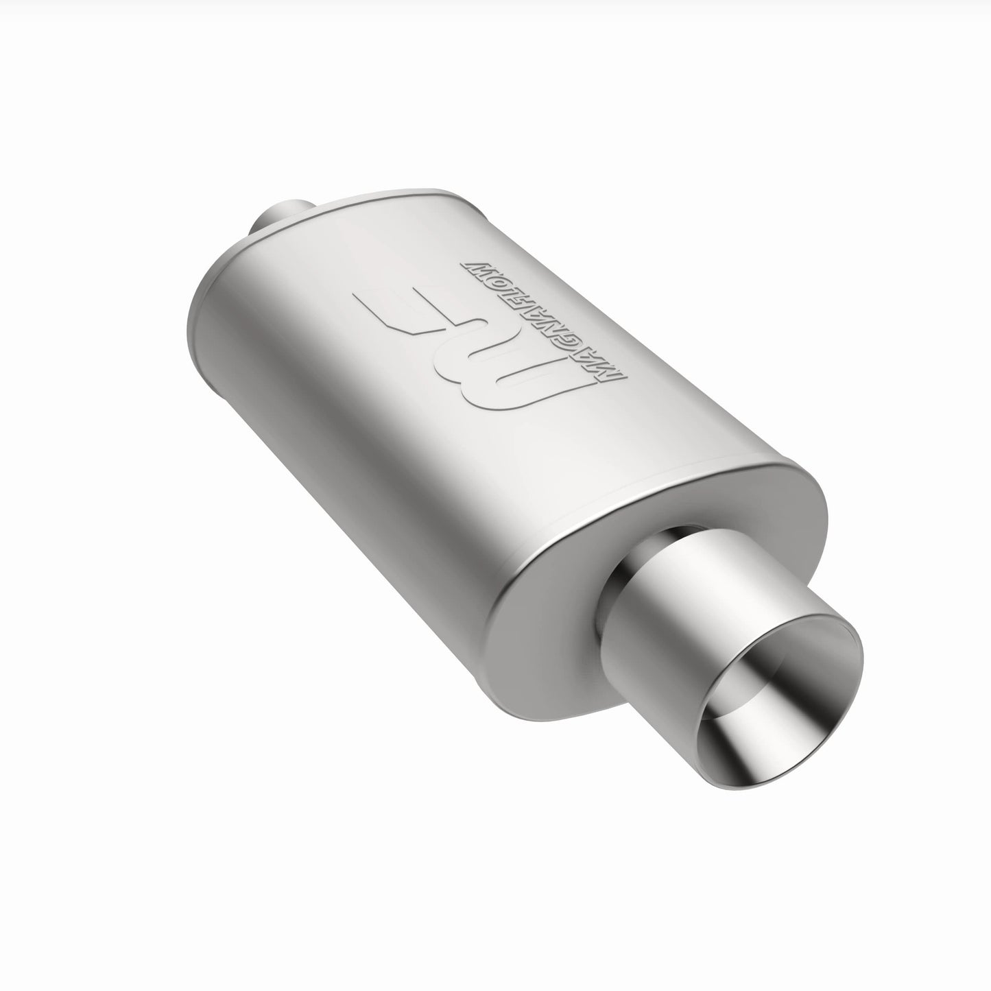 MagnaFlow 14832 - Straight-Through Performance Muffler; 2.25/4in. Center/Center; 5x14x8 Body