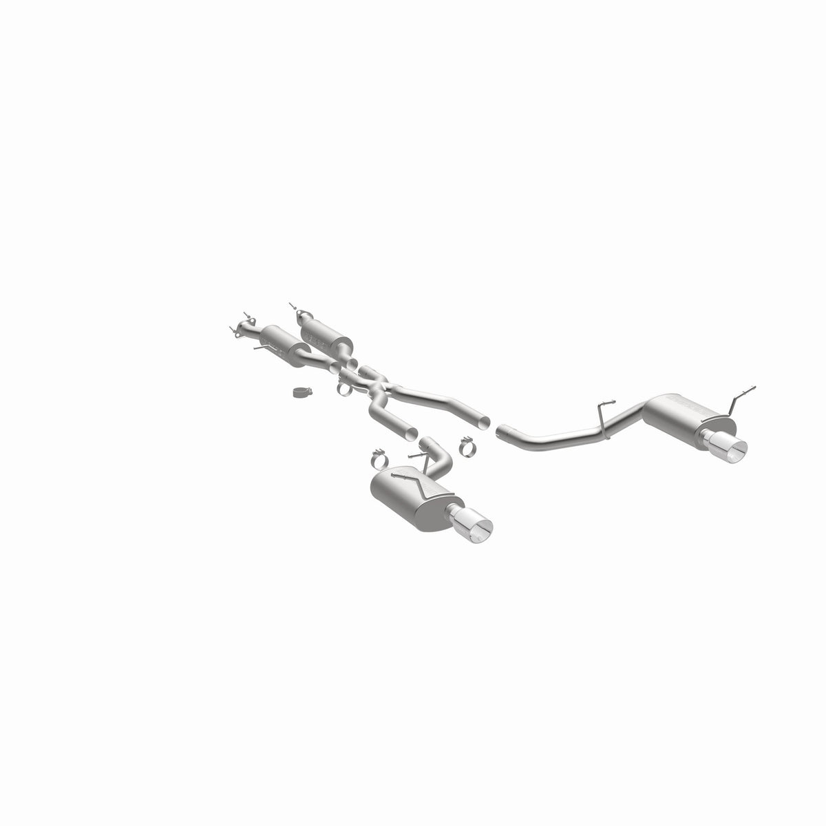 MagnaFlow 15068 - Street Series Stainless Cat-Back System