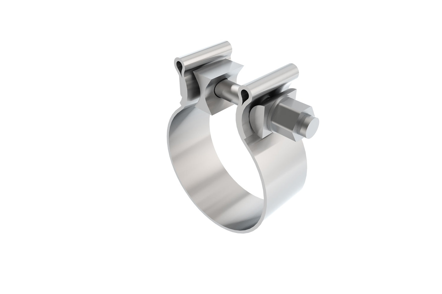 Borla 18327 - 2.75" T-304 Stainless Steel AccuSeal Single Bolt Band Clamp