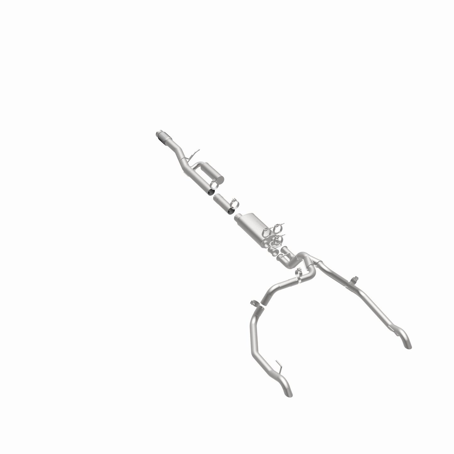 MagnaFlow 19703 - Overland Series Stainless Cat-Back System