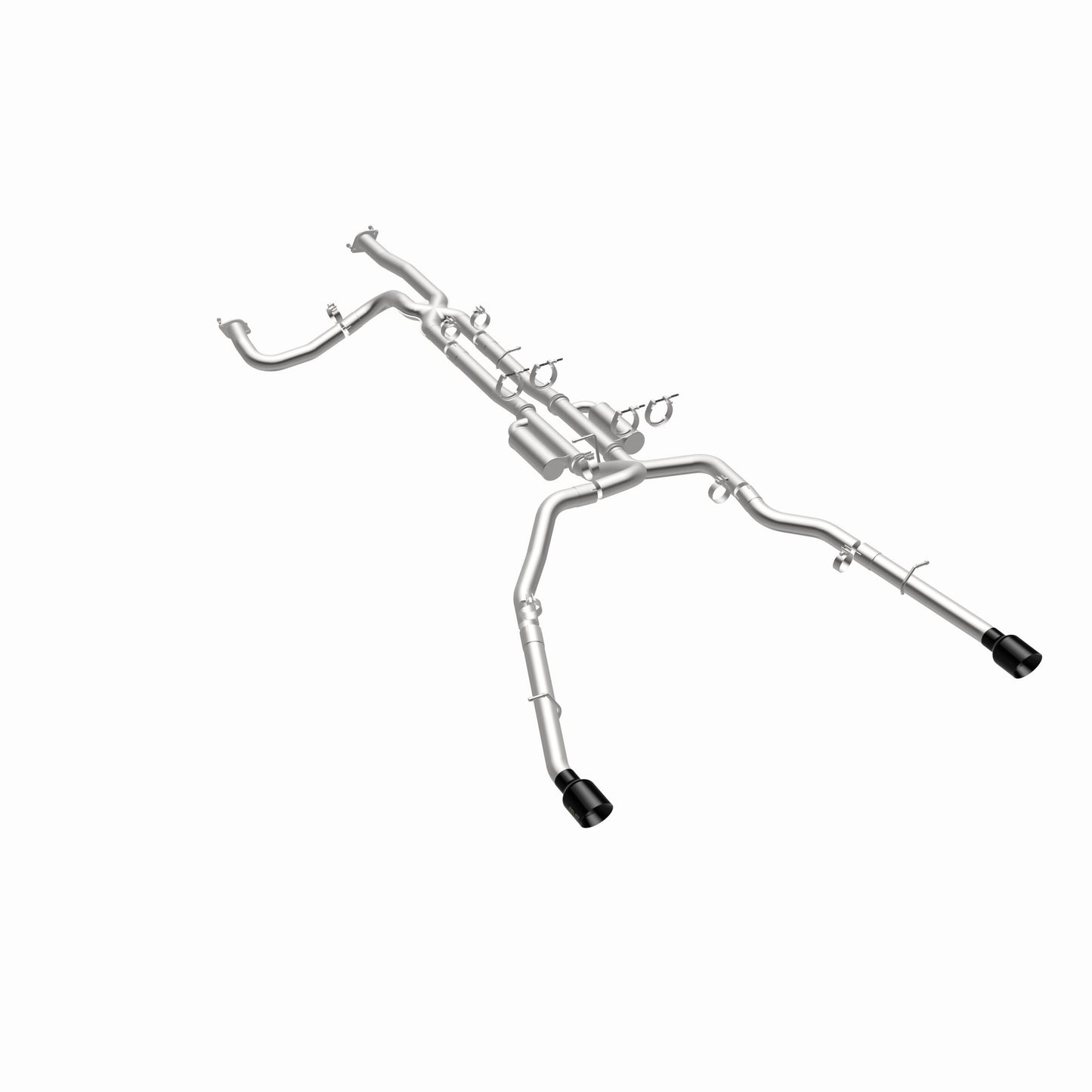 MagnaFlow 19705 - SPEQ Series Black Chrome Cat-Back System