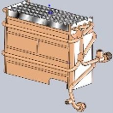 Lippert Components 2GWH-29 Water Heater Heat Exchanger Assembly Girard