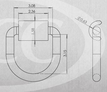 Pacific Cargo DR-062 D-RING
