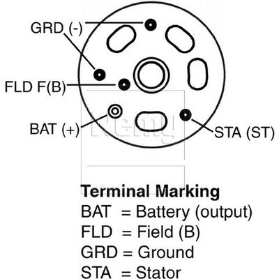 Remy International 20155 Premium Remanufactured ALTERNATOR OEM