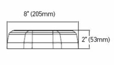 Hella H27995011 MLB 50 Series LIGHTS WARNING