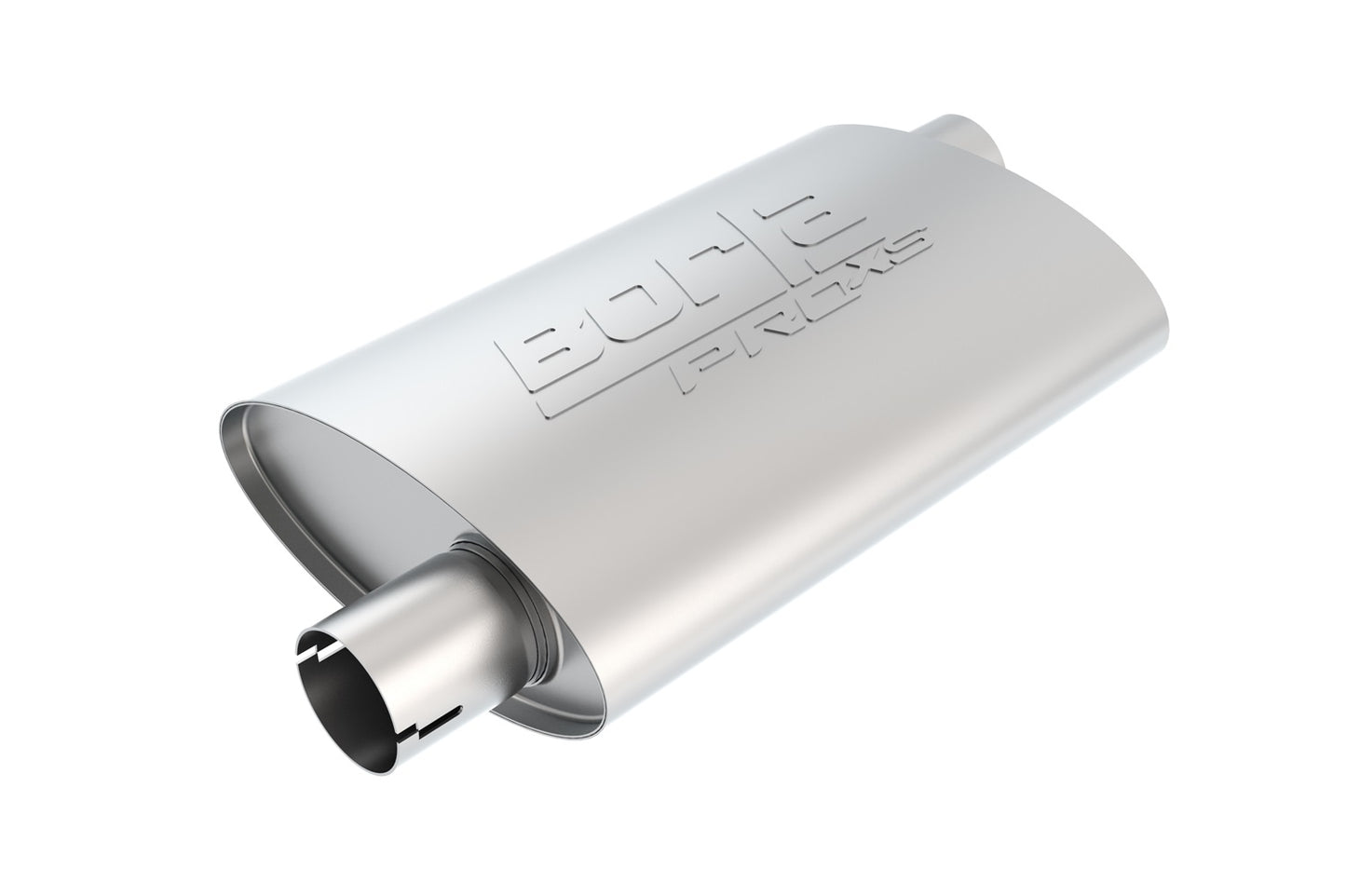 Borla 400491 - ProXS Muffler 3" Offset Inlet/ 3" Offset Outlet 4" x 9.5" Oval