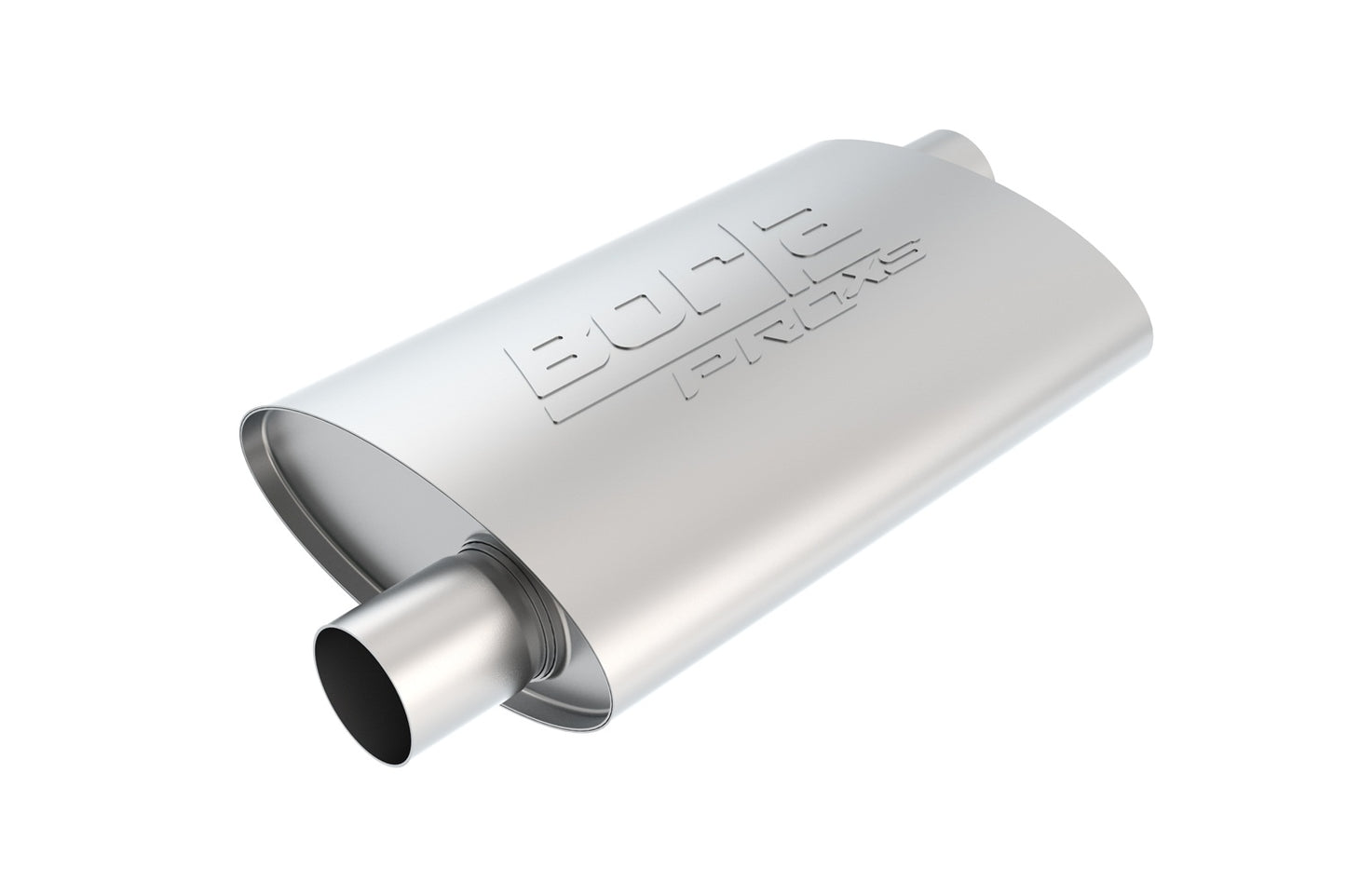 Borla 40353 - ProXS Muffler 3" Offset Inlet/ 3" Offset Outlet 4" x 9.5" Oval 1