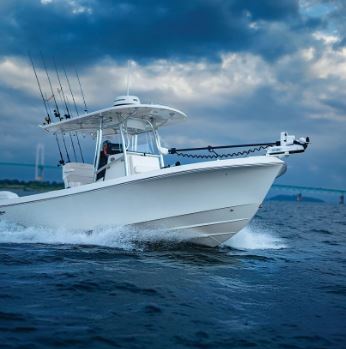Minn Kota 1363770 Riptide Terrova Trolling Motor; Bow-Mount 55-54-12: White