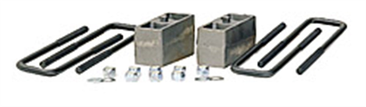 Fabtech FTS21110 - Block And U-Bolt Kit; 1 in. Lift; Rear;