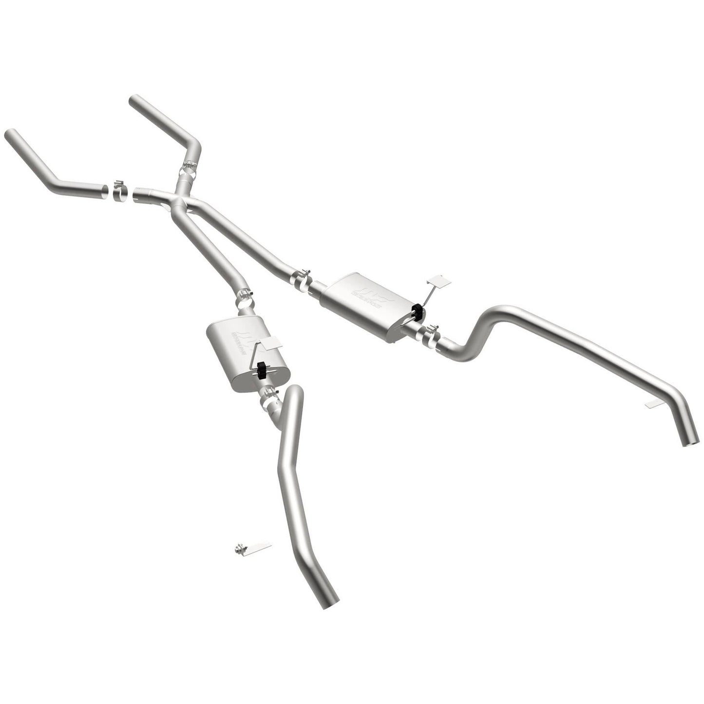 MagnaFlow Exhaust Products 15896 Street Series Stainless Crossmember-Back System