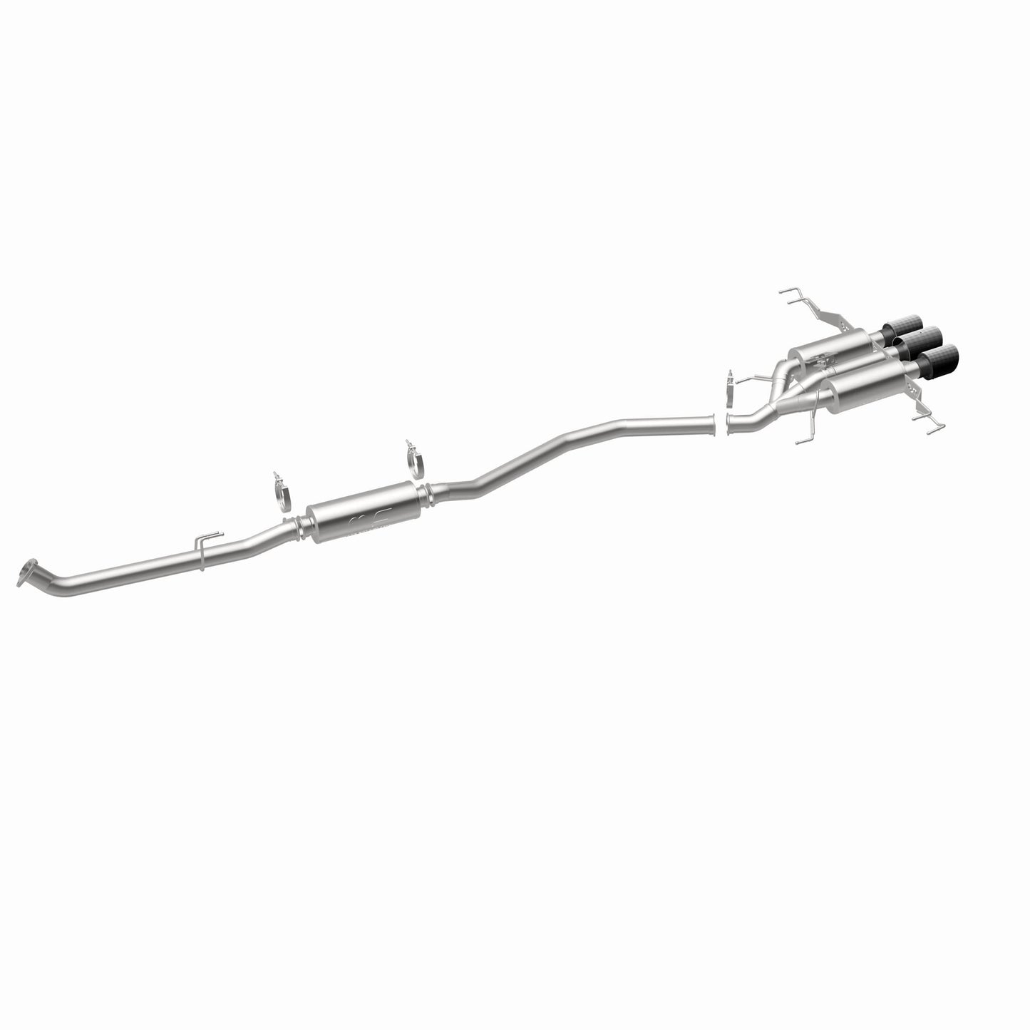MagnaFlow 2023-2025 Honda Civic Type R SPEQ Series Carbon Fiber Cat-Back Perform