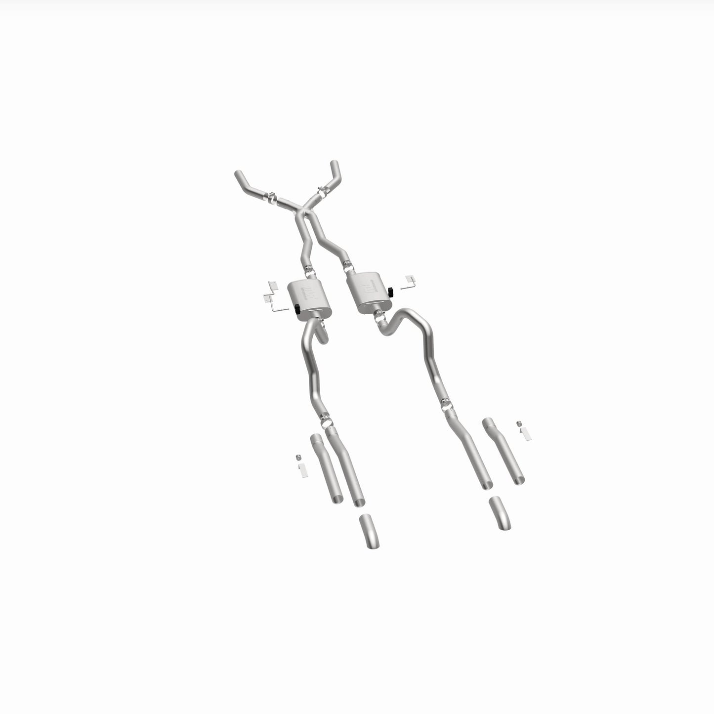 MagnaFlow Exhaust Products 19303 Street Series Stainless Crossmember-Back System