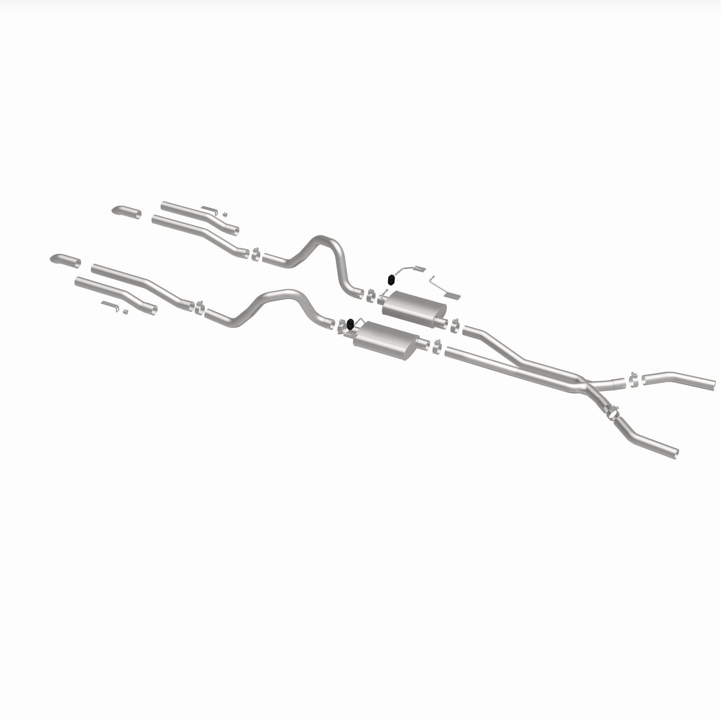 MagnaFlow Exhaust Products 19303 Street Series Stainless Crossmember-Back System