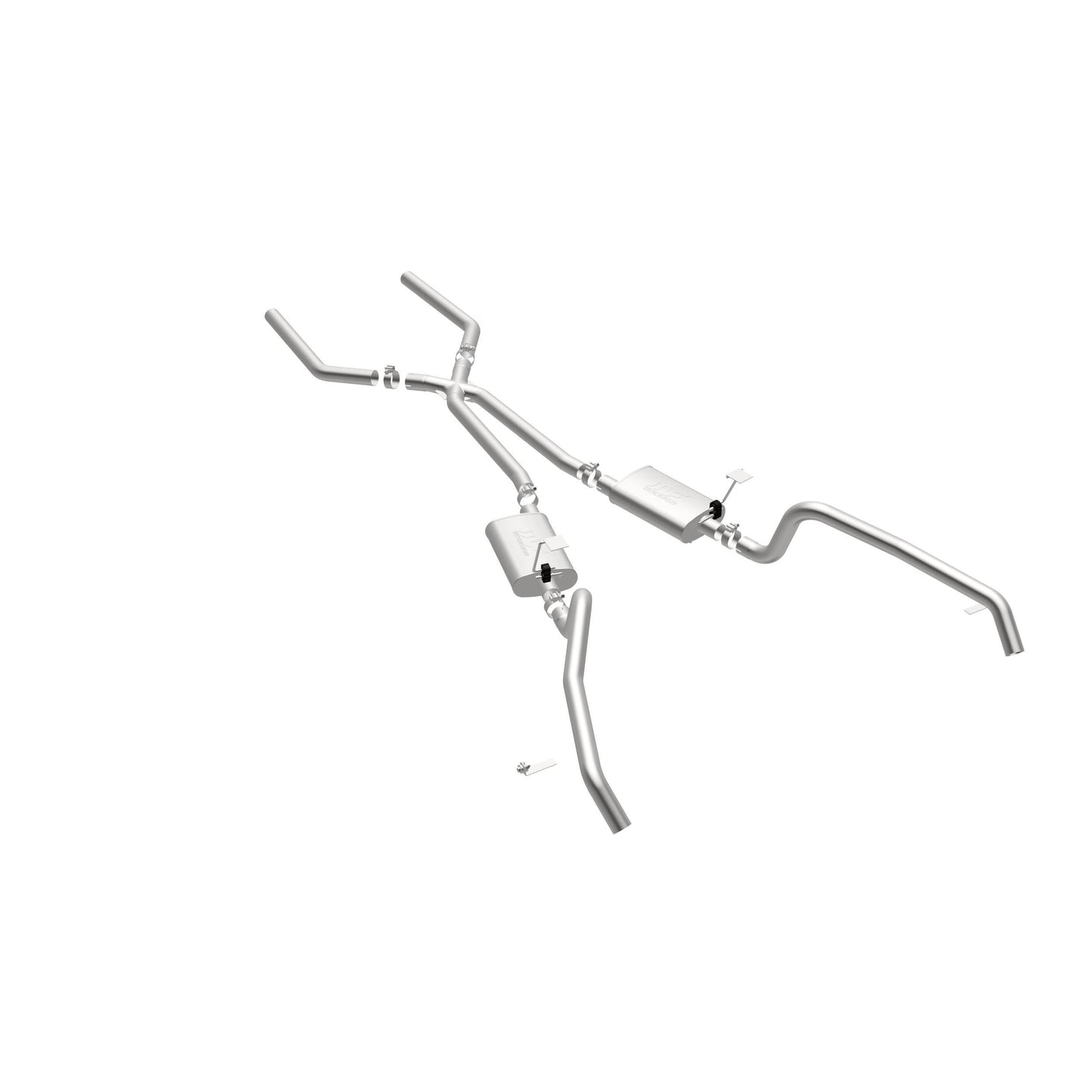MagnaFlow Exhaust Products 15896 Street Series Stainless Crossmember-Back System