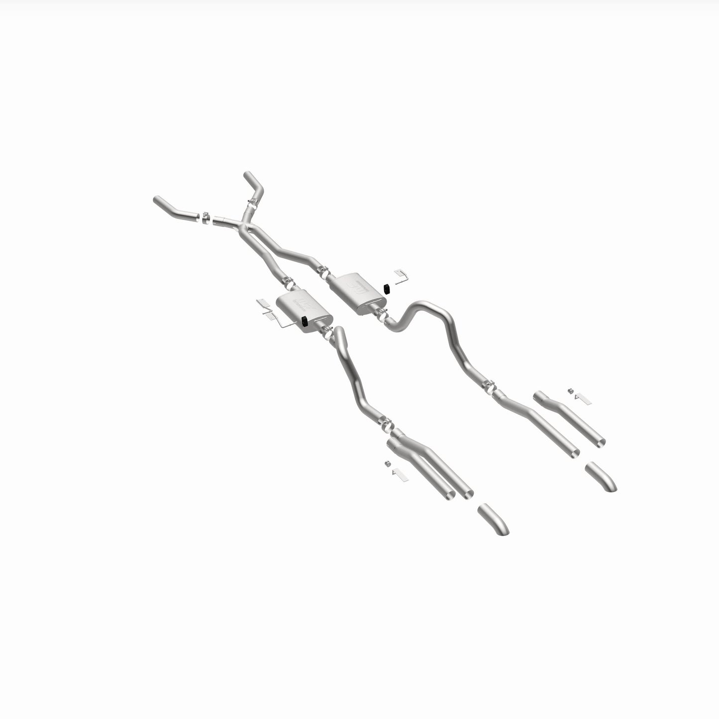 MagnaFlow Exhaust Products 19303 Street Series Stainless Crossmember-Back System