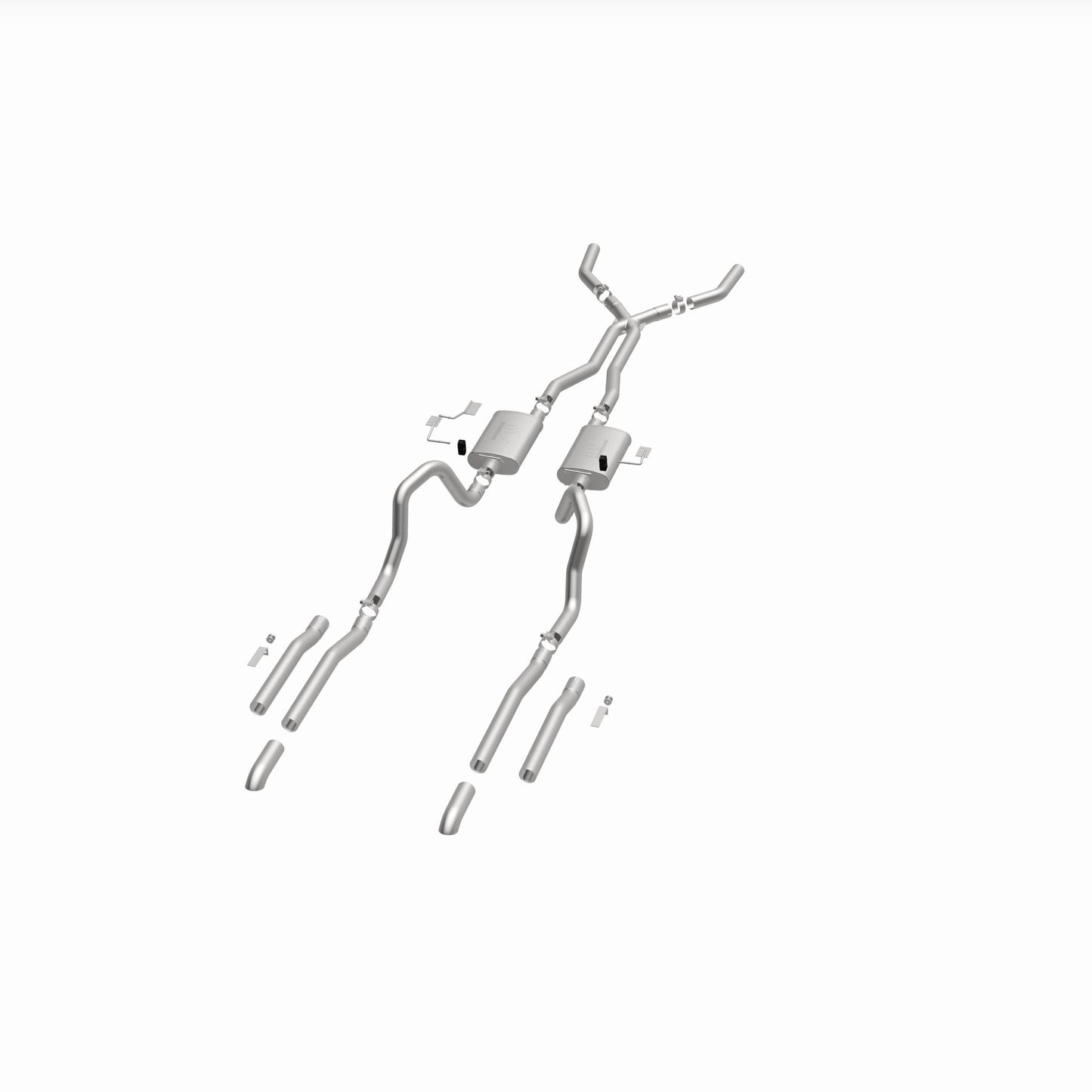 MagnaFlow Exhaust Products 19303 Street Series Stainless Crossmember-Back System
