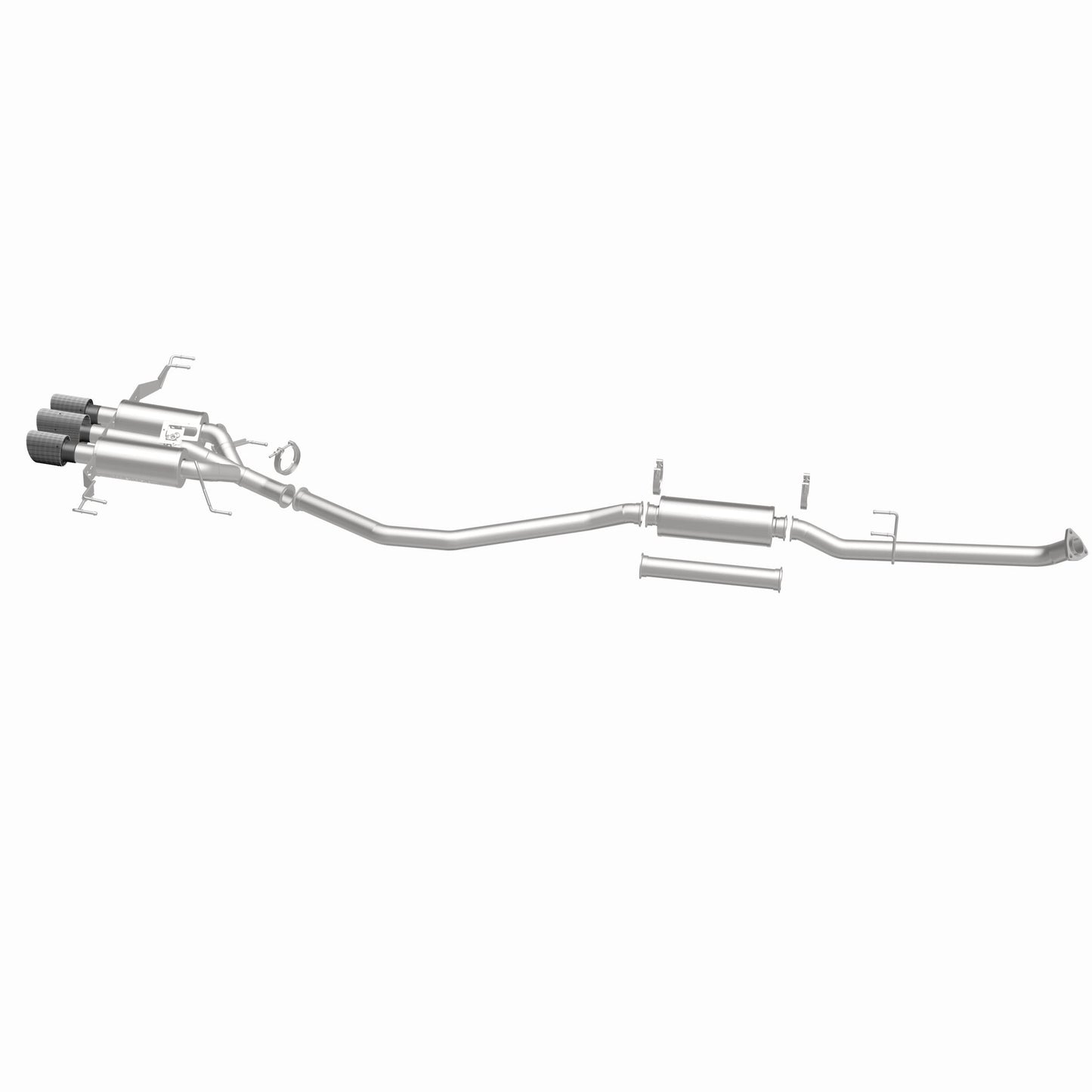 MagnaFlow 2023-2025 Honda Civic Type R SPEQ Series Carbon Fiber Cat-Back Perform
