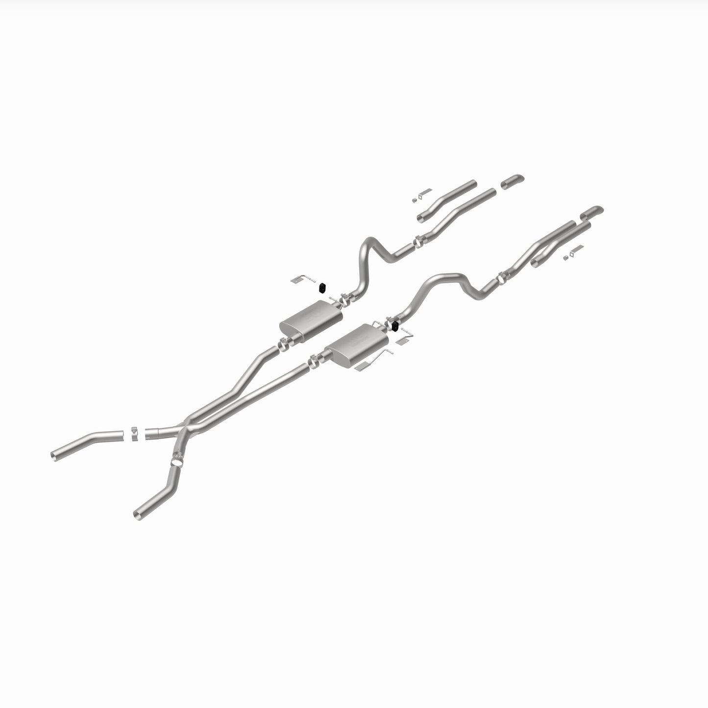MagnaFlow Exhaust Products 19303 Street Series Stainless Crossmember-Back System