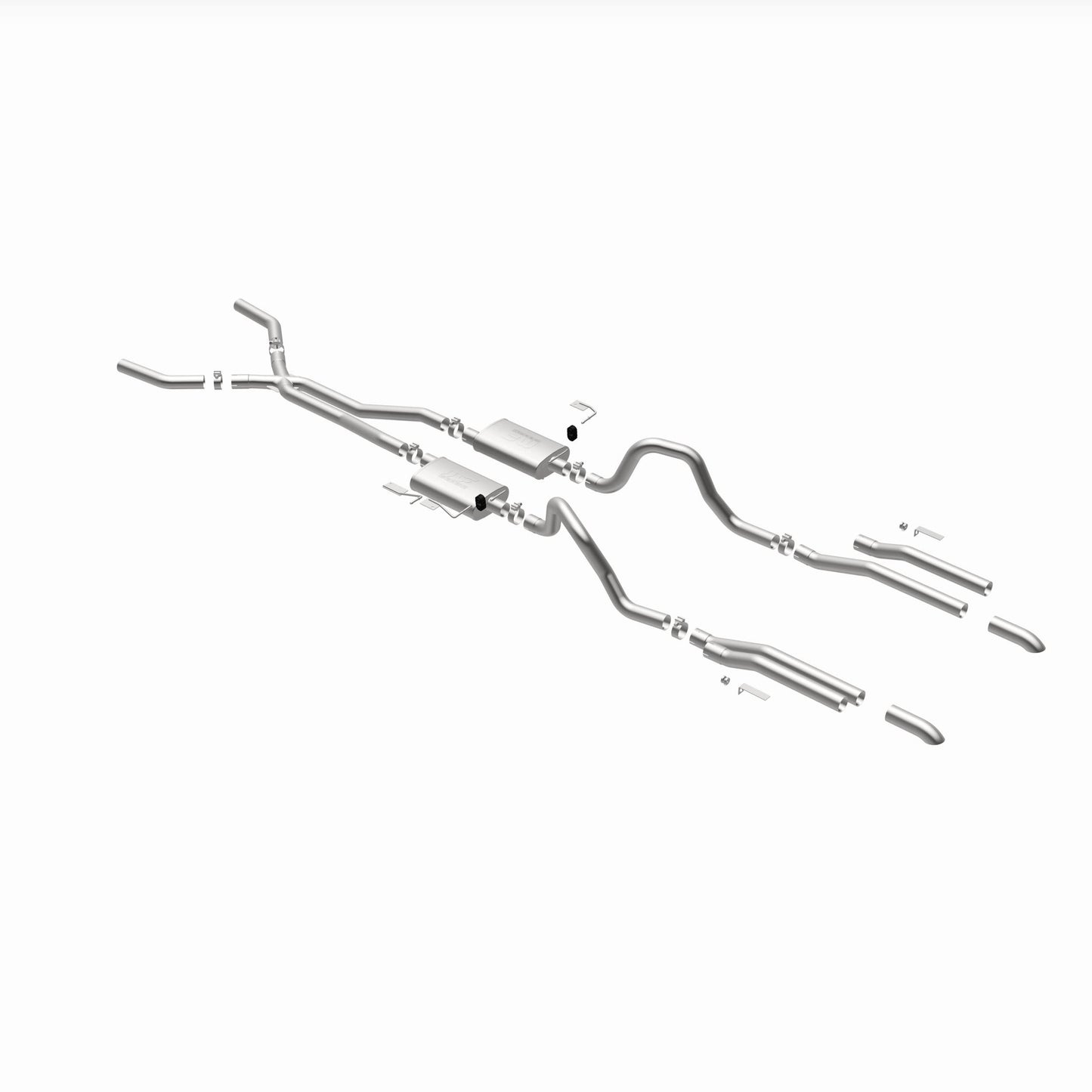 MagnaFlow Exhaust Products 19303 Street Series Stainless Crossmember-Back System