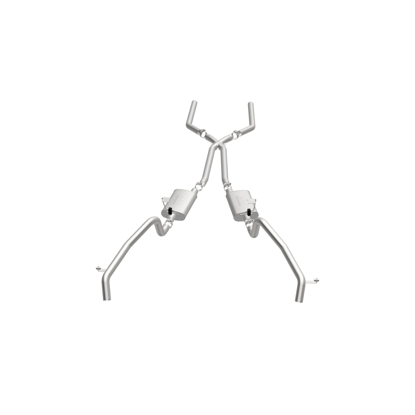 MagnaFlow Exhaust Products 15896 Street Series Stainless Crossmember-Back System