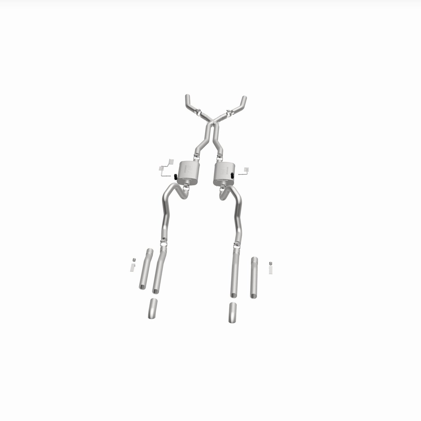 MagnaFlow Exhaust Products 19303 Street Series Stainless Crossmember-Back System