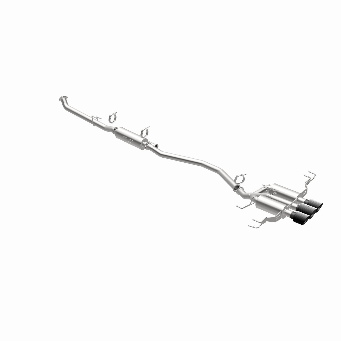 MagnaFlow 2023-2025 Honda Civic Type R SPEQ Series Carbon Fiber Cat-Back Perform