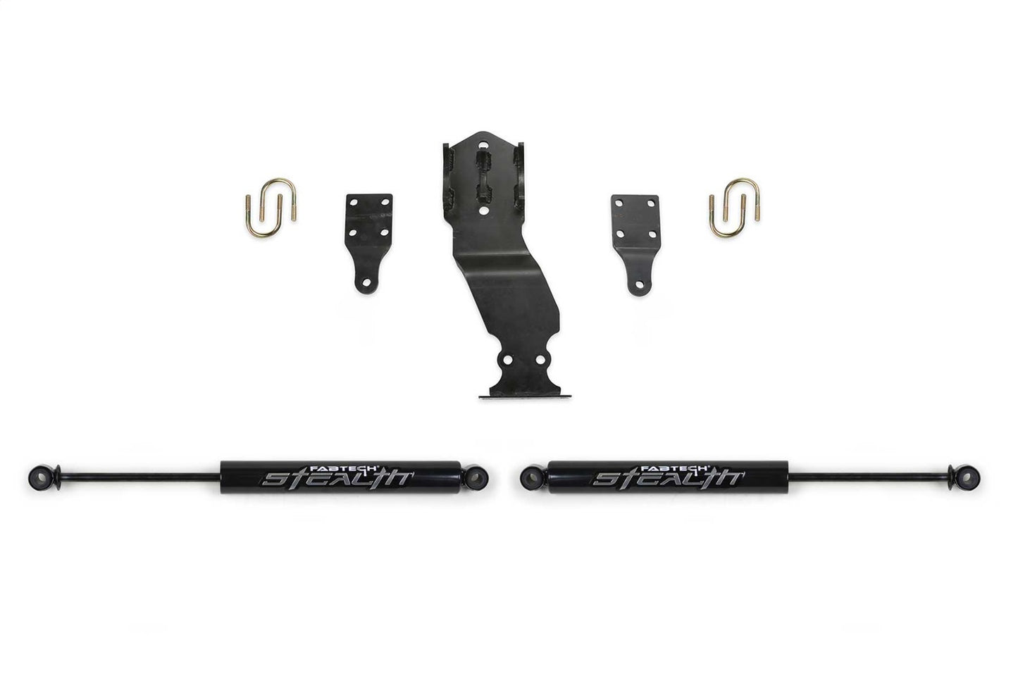 Fabtech FTS22302 - Steering Stabilizer Kit; Stealth Dual;